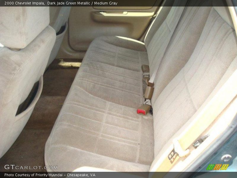 Dark Jade Green Metallic / Medium Gray 2000 Chevrolet Impala