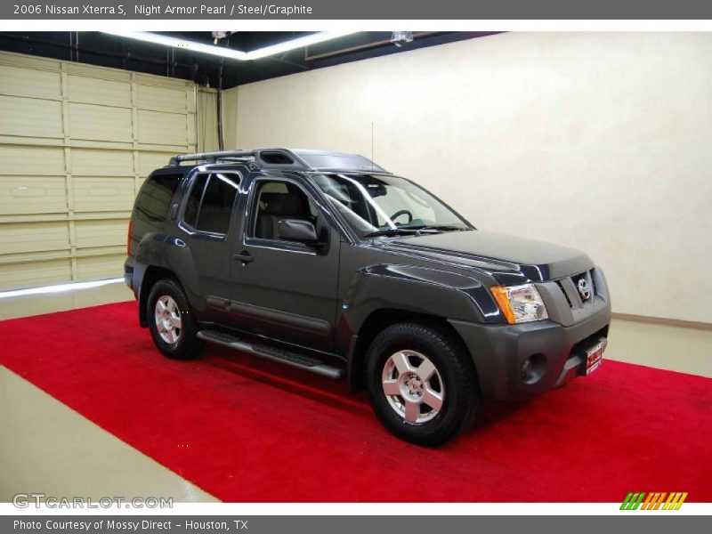 Night Armor Pearl / Steel/Graphite 2006 Nissan Xterra S