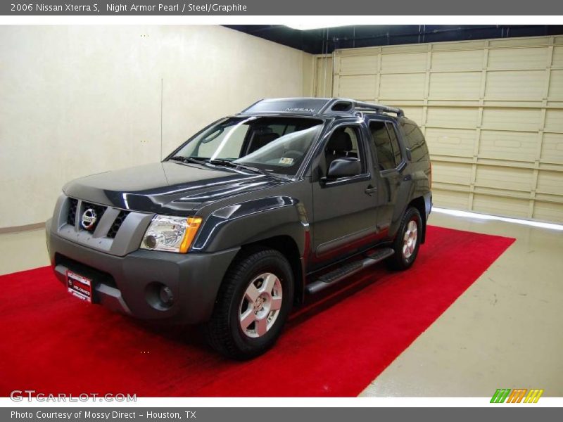 Night Armor Pearl / Steel/Graphite 2006 Nissan Xterra S