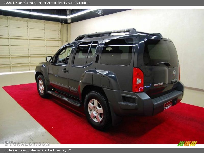 Night Armor Pearl / Steel/Graphite 2006 Nissan Xterra S