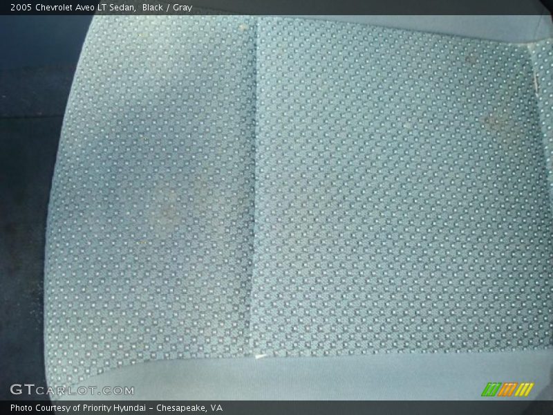 Black / Gray 2005 Chevrolet Aveo LT Sedan
