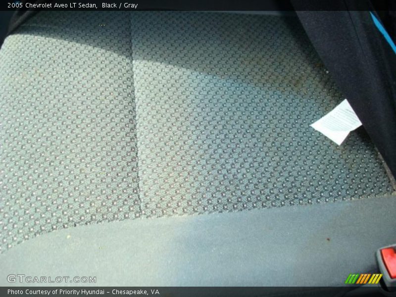 Black / Gray 2005 Chevrolet Aveo LT Sedan