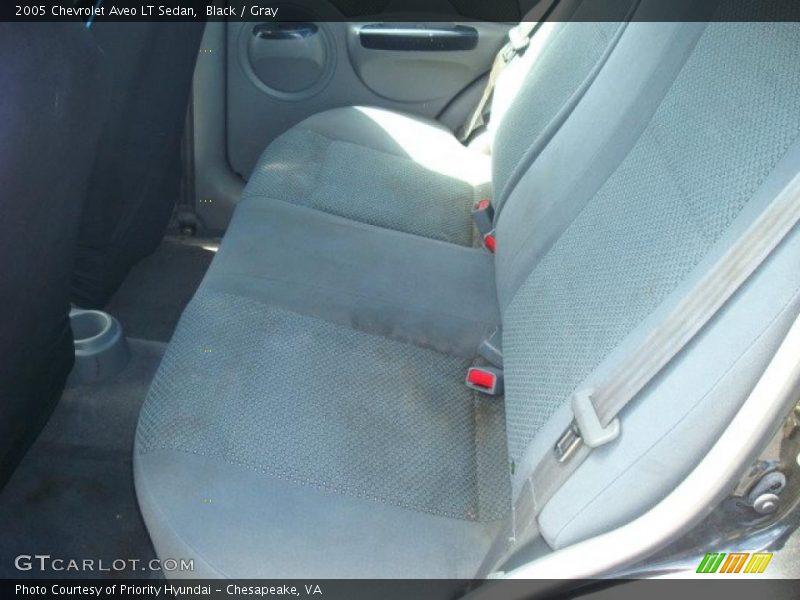 Black / Gray 2005 Chevrolet Aveo LT Sedan