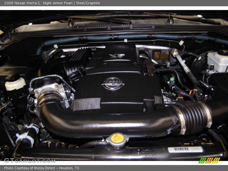 Night Armor Pearl / Steel/Graphite 2006 Nissan Xterra S