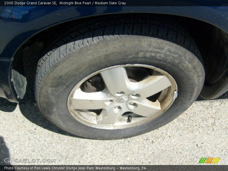 Midnight Blue Pearl / Medium Slate Gray 2006 Dodge Grand Caravan SE