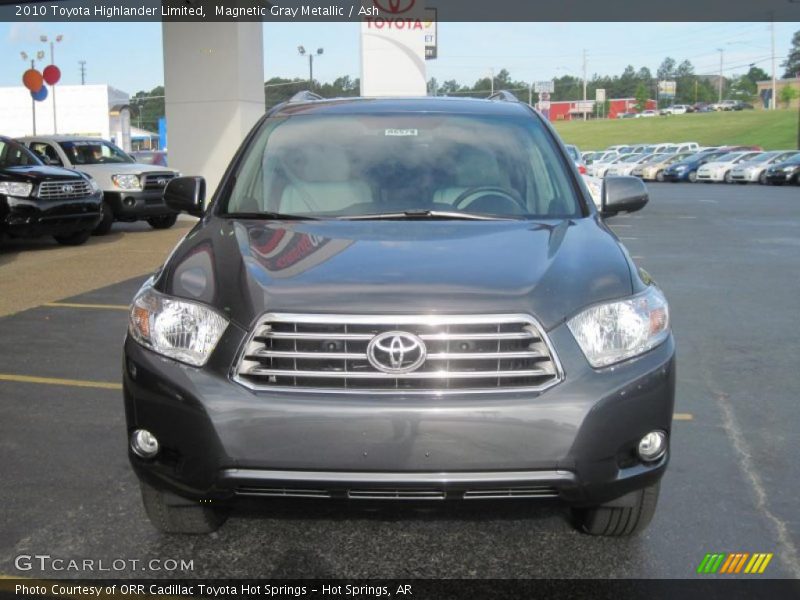 Magnetic Gray Metallic / Ash 2010 Toyota Highlander Limited