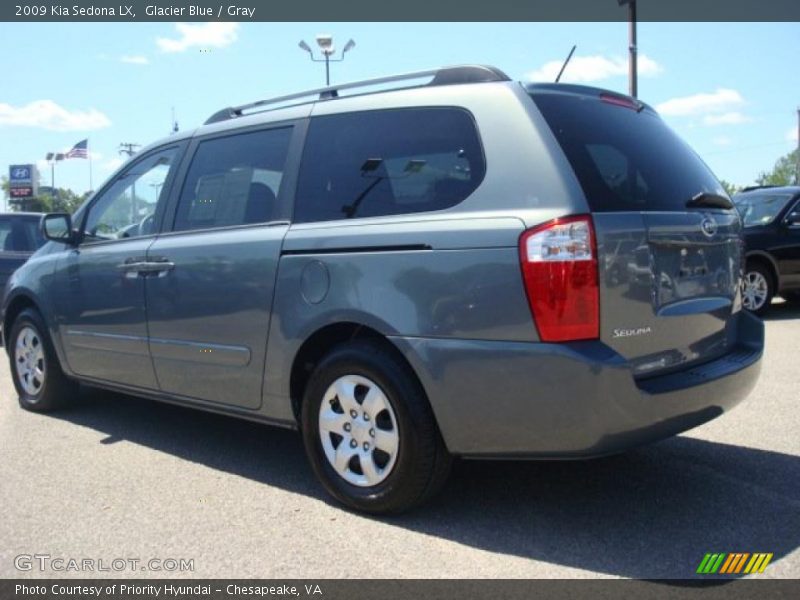 Glacier Blue / Gray 2009 Kia Sedona LX