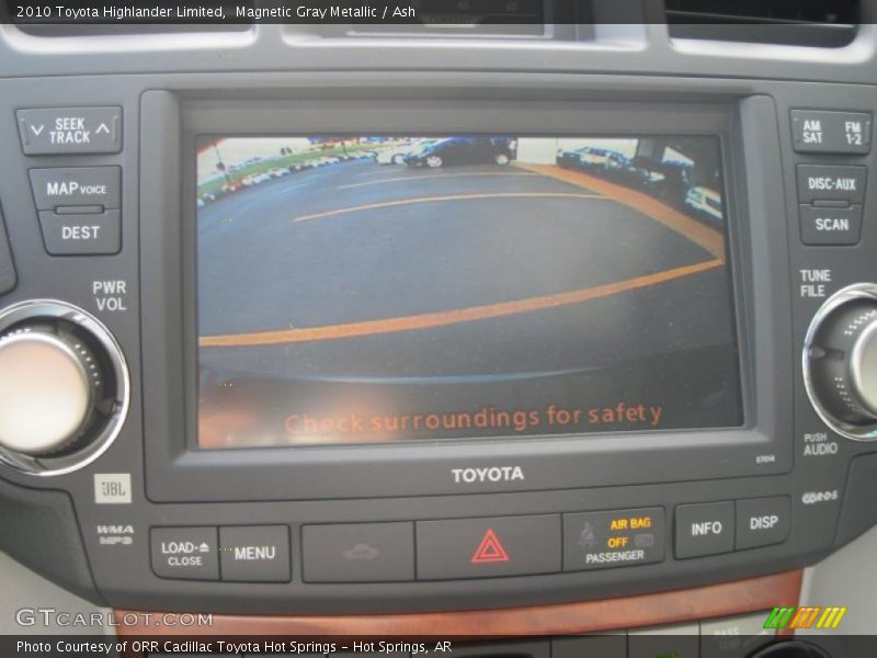 Magnetic Gray Metallic / Ash 2010 Toyota Highlander Limited