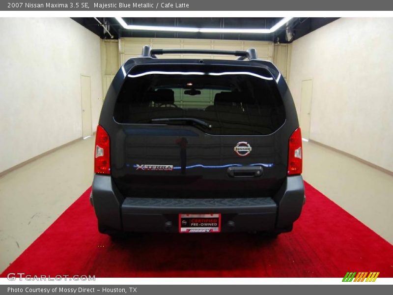 Majestic Blue Metallic / Cafe Latte 2007 Nissan Maxima 3.5 SE