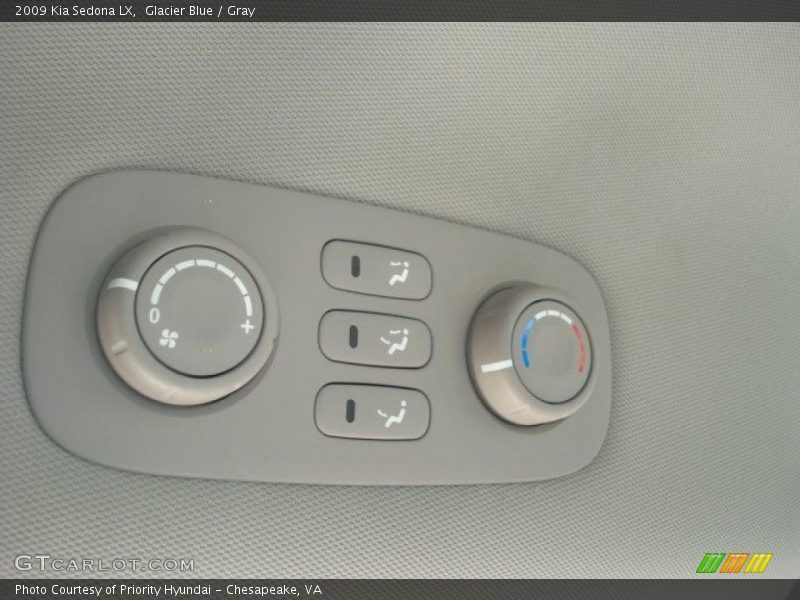 Glacier Blue / Gray 2009 Kia Sedona LX