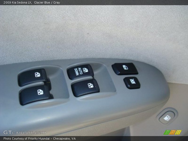 Glacier Blue / Gray 2009 Kia Sedona LX