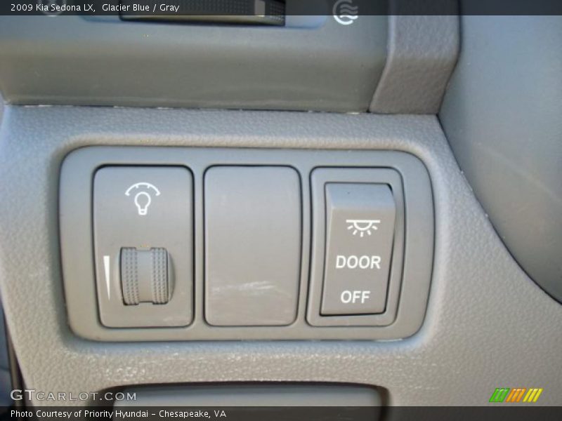 Glacier Blue / Gray 2009 Kia Sedona LX