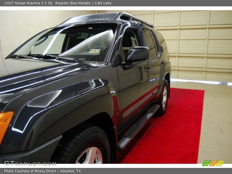 Majestic Blue Metallic / Cafe Latte 2007 Nissan Maxima 3.5 SE