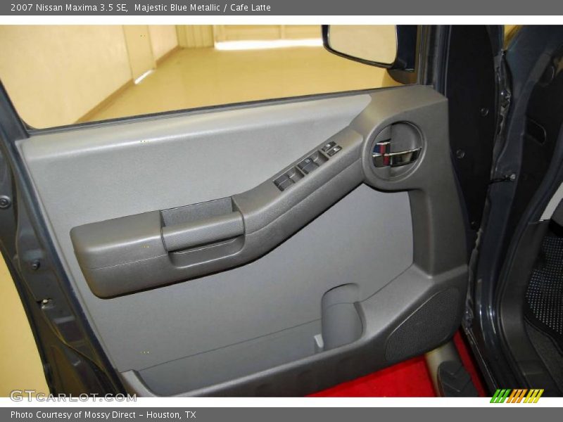 Majestic Blue Metallic / Cafe Latte 2007 Nissan Maxima 3.5 SE