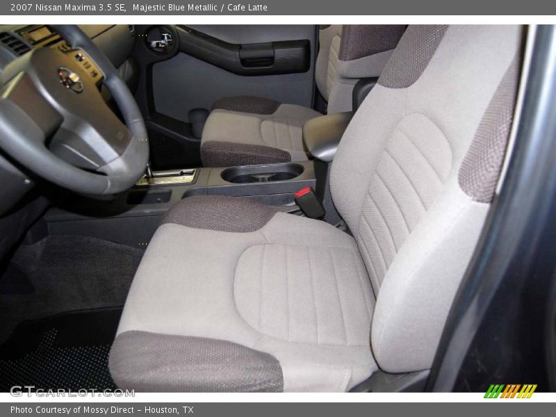 Majestic Blue Metallic / Cafe Latte 2007 Nissan Maxima 3.5 SE