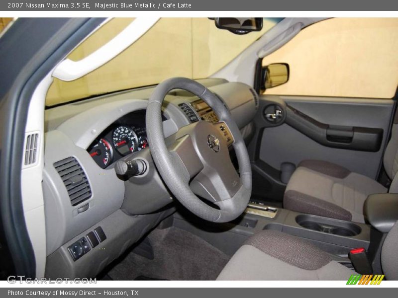 Majestic Blue Metallic / Cafe Latte 2007 Nissan Maxima 3.5 SE