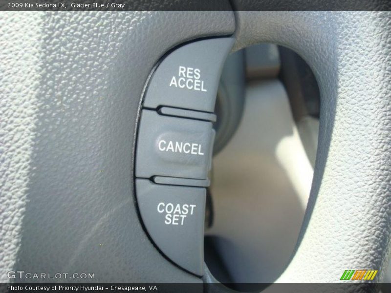 Glacier Blue / Gray 2009 Kia Sedona LX
