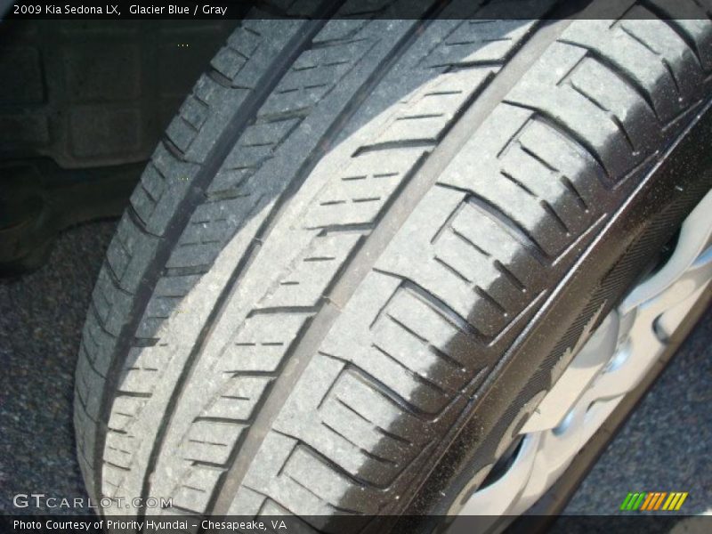 Glacier Blue / Gray 2009 Kia Sedona LX