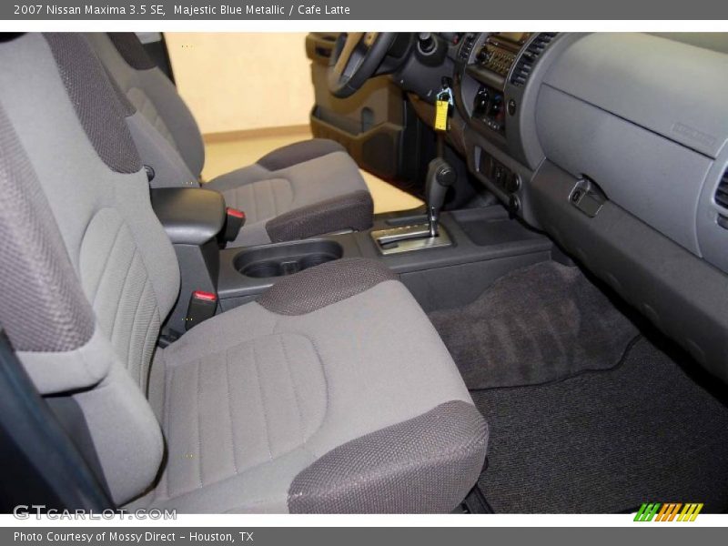 Majestic Blue Metallic / Cafe Latte 2007 Nissan Maxima 3.5 SE