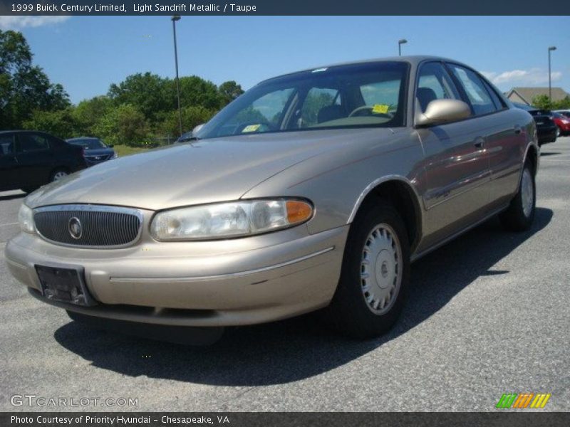 Light Sandrift Metallic / Taupe 1999 Buick Century Limited