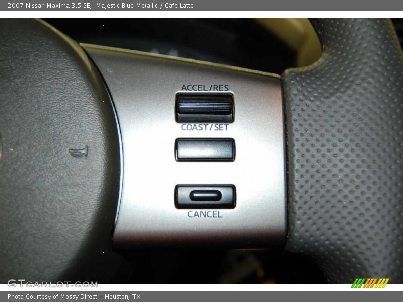 Majestic Blue Metallic / Cafe Latte 2007 Nissan Maxima 3.5 SE