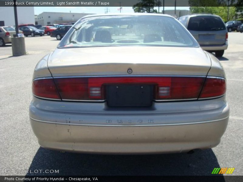 Light Sandrift Metallic / Taupe 1999 Buick Century Limited