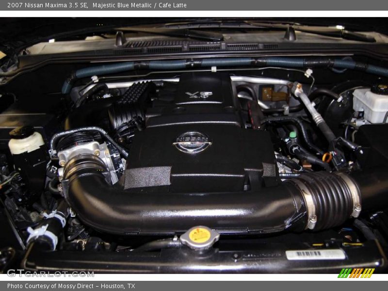 Majestic Blue Metallic / Cafe Latte 2007 Nissan Maxima 3.5 SE