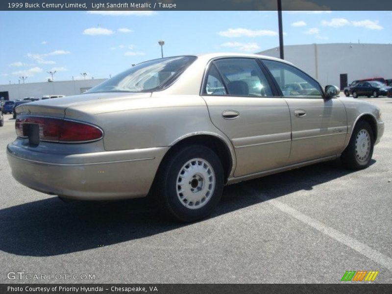 Light Sandrift Metallic / Taupe 1999 Buick Century Limited