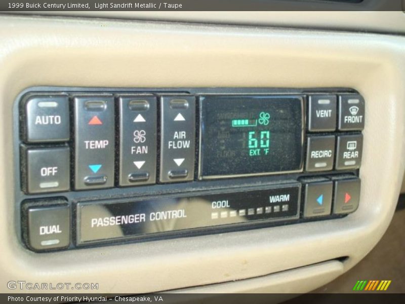 Light Sandrift Metallic / Taupe 1999 Buick Century Limited