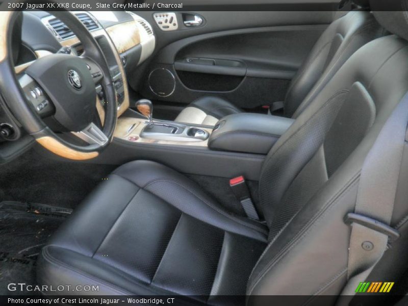 Slate Grey Metallic / Charcoal 2007 Jaguar XK XK8 Coupe
