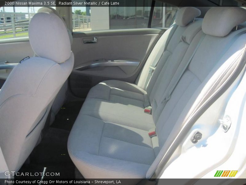 Radiant Silver Metallic / Cafe Latte 2008 Nissan Maxima 3.5 SE