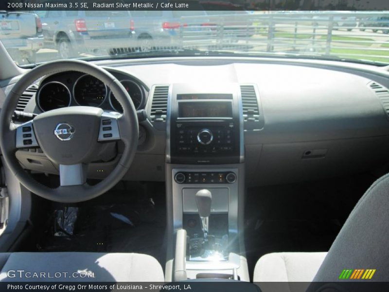 Radiant Silver Metallic / Cafe Latte 2008 Nissan Maxima 3.5 SE