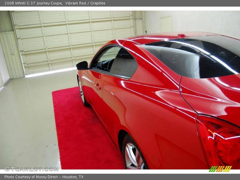 Vibrant Red / Graphite 2008 Infiniti G 37 Journey Coupe