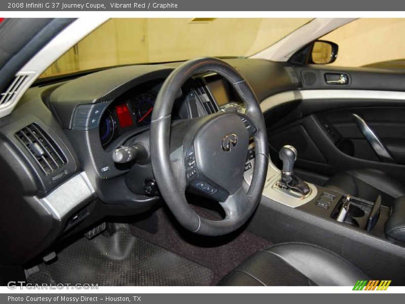 Vibrant Red / Graphite 2008 Infiniti G 37 Journey Coupe