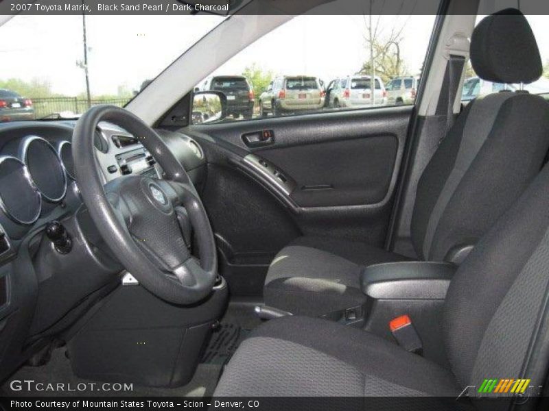 Black Sand Pearl / Dark Charcoal 2007 Toyota Matrix