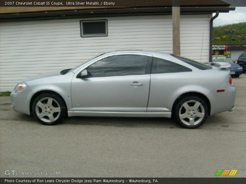 Ultra Silver Metallic / Ebony 2007 Chevrolet Cobalt SS Coupe