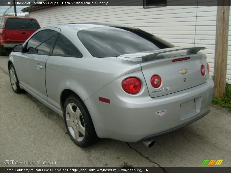 Ultra Silver Metallic / Ebony 2007 Chevrolet Cobalt SS Coupe