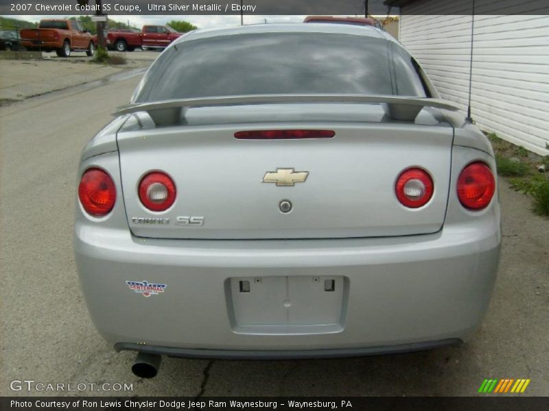 Ultra Silver Metallic / Ebony 2007 Chevrolet Cobalt SS Coupe