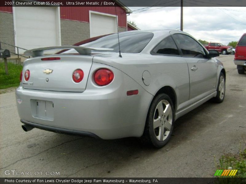 Ultra Silver Metallic / Ebony 2007 Chevrolet Cobalt SS Coupe