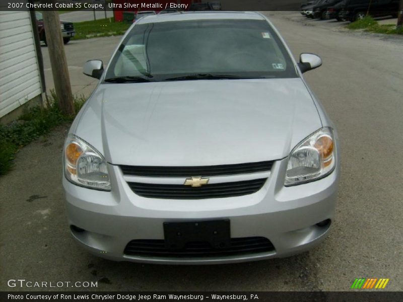 Ultra Silver Metallic / Ebony 2007 Chevrolet Cobalt SS Coupe