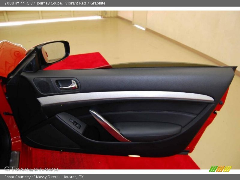Vibrant Red / Graphite 2008 Infiniti G 37 Journey Coupe