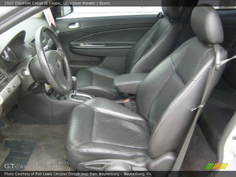 Ultra Silver Metallic / Ebony 2007 Chevrolet Cobalt SS Coupe