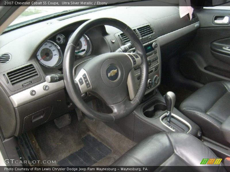 Ultra Silver Metallic / Ebony 2007 Chevrolet Cobalt SS Coupe