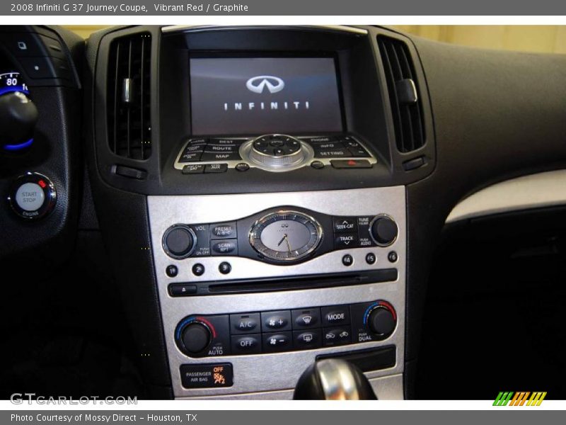 Vibrant Red / Graphite 2008 Infiniti G 37 Journey Coupe