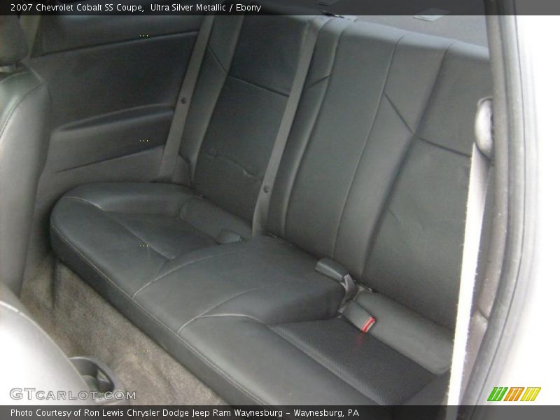 Ultra Silver Metallic / Ebony 2007 Chevrolet Cobalt SS Coupe