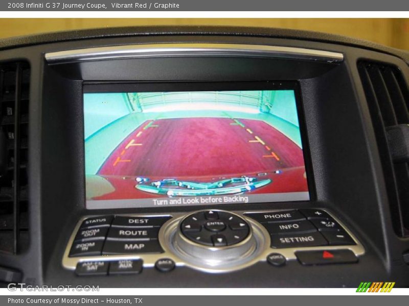 Vibrant Red / Graphite 2008 Infiniti G 37 Journey Coupe