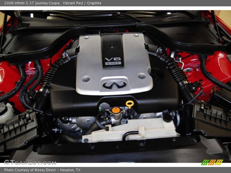 Vibrant Red / Graphite 2008 Infiniti G 37 Journey Coupe