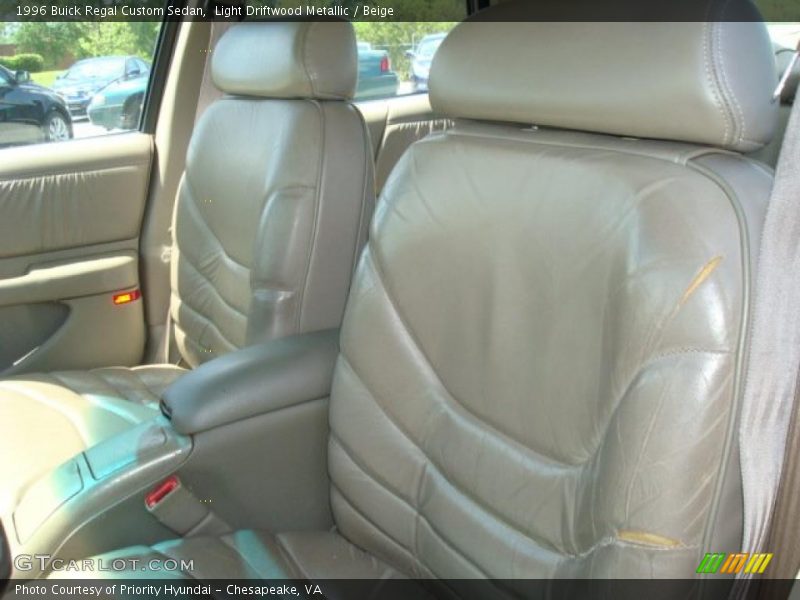 Light Driftwood Metallic / Beige 1996 Buick Regal Custom Sedan