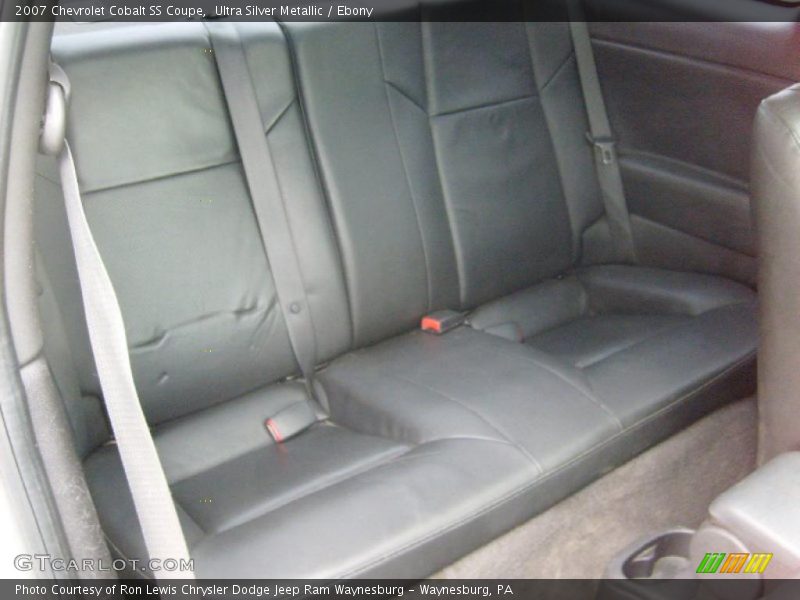 Ultra Silver Metallic / Ebony 2007 Chevrolet Cobalt SS Coupe