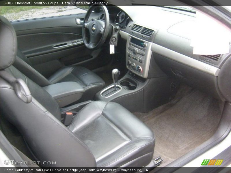 Ultra Silver Metallic / Ebony 2007 Chevrolet Cobalt SS Coupe